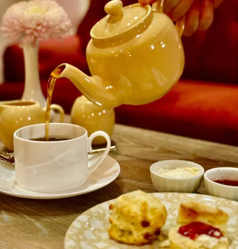 scones et thé