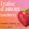 tisane - fraise d'amour