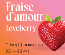 tisane - fraise d'amour